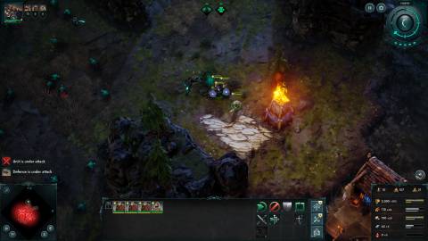 A Fire Sconce in Age of Darkness