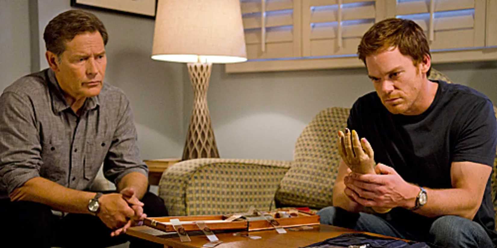 dexter and harry morgan