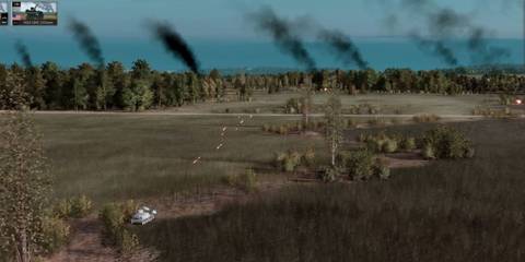 A Tank Battling in Steel Division 2