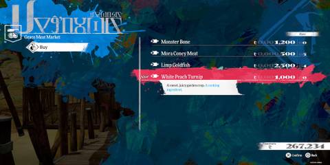 White Peach Turnups In The Shop Menu 