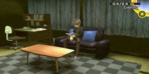 The Player Reading In Their Room