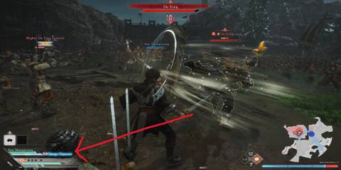 The Switch Character Button On The HUD