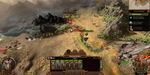 Moving an Army Around The Campaign Map in Total War: Warhammer 3