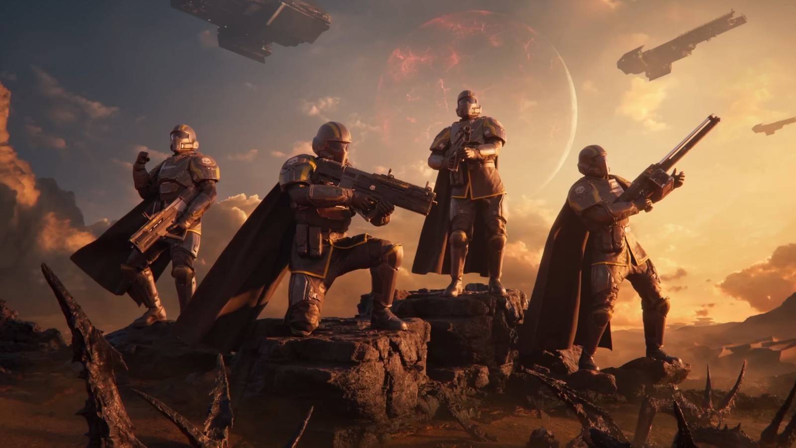 helldivers 2 titanfall collab fan concept