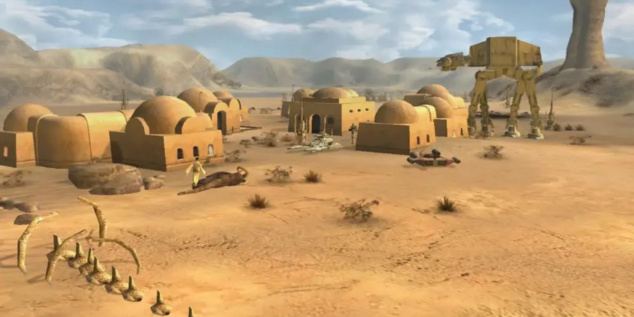 Tatooine Map from Star Wars: Empire at War