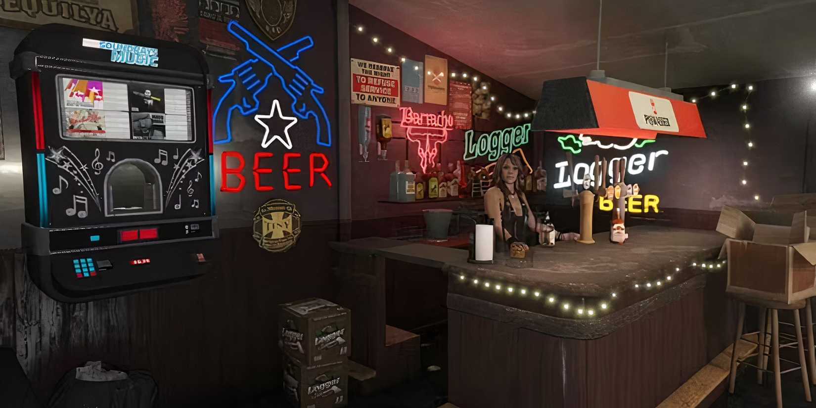 A bar in GTA Online