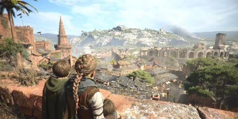 A Plague Tale Requiem the city