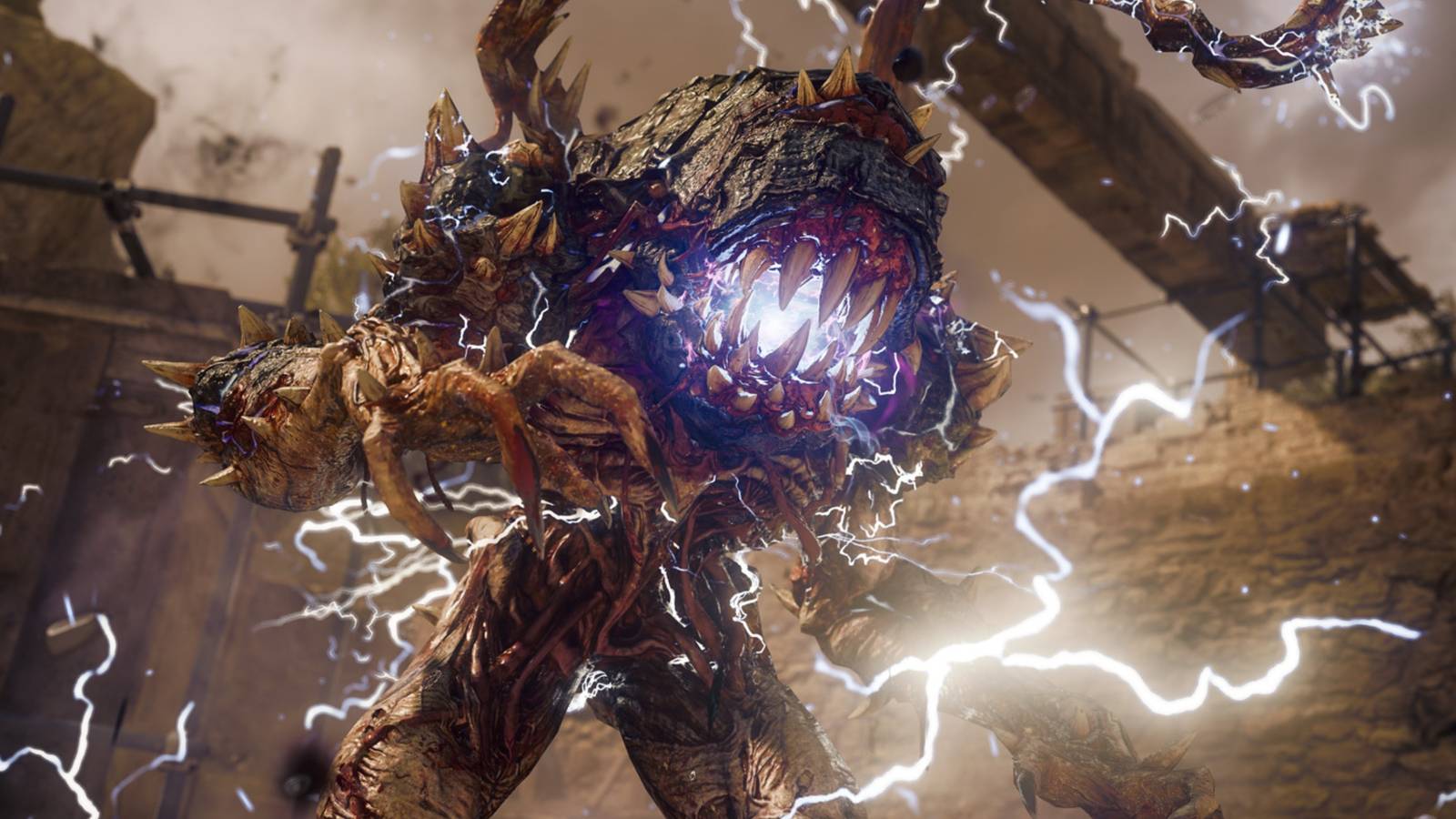 a shock mimic in the tomb