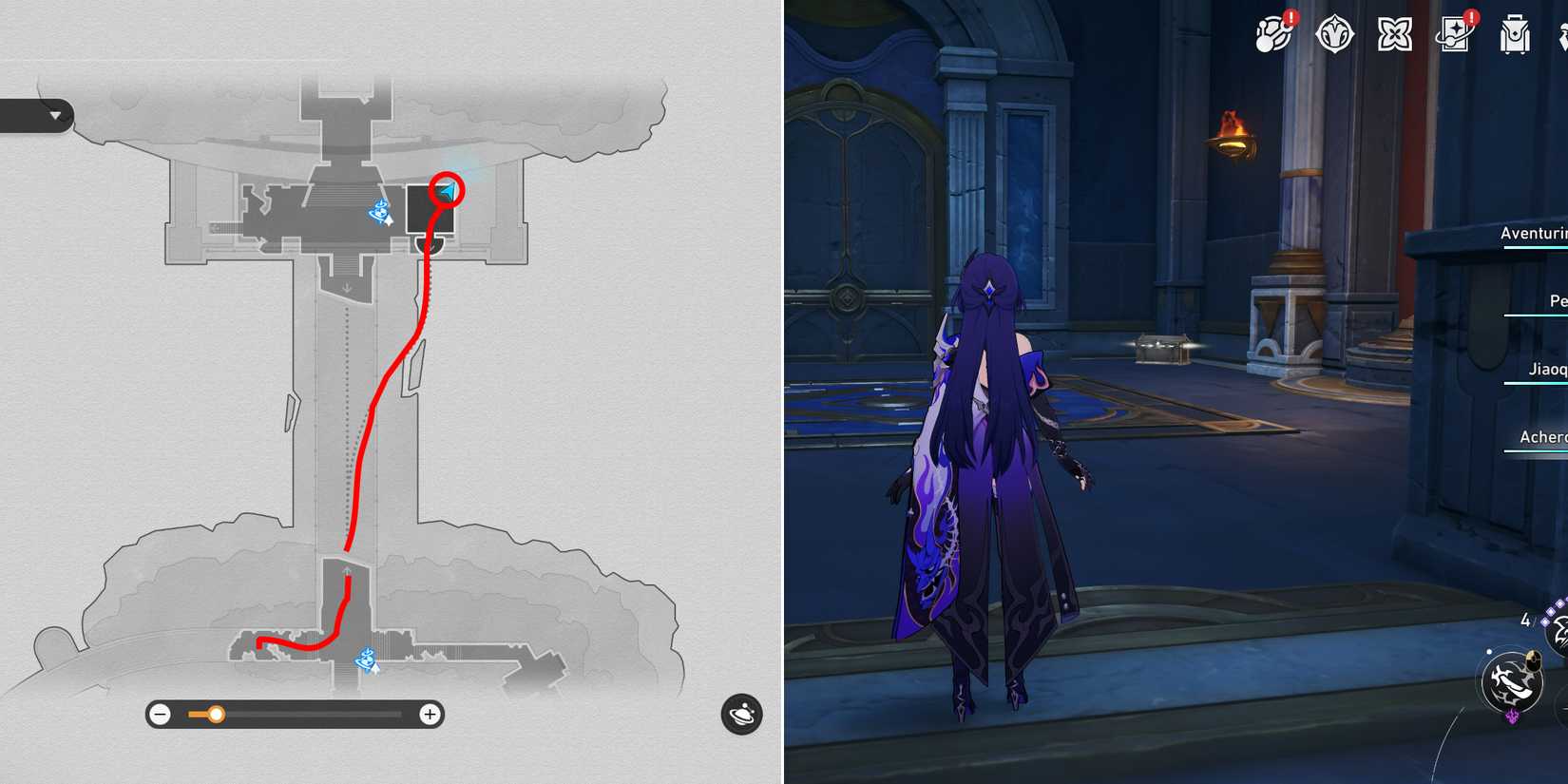 abyss of fate janusopolis treasure chest location 12 in honkai star rail