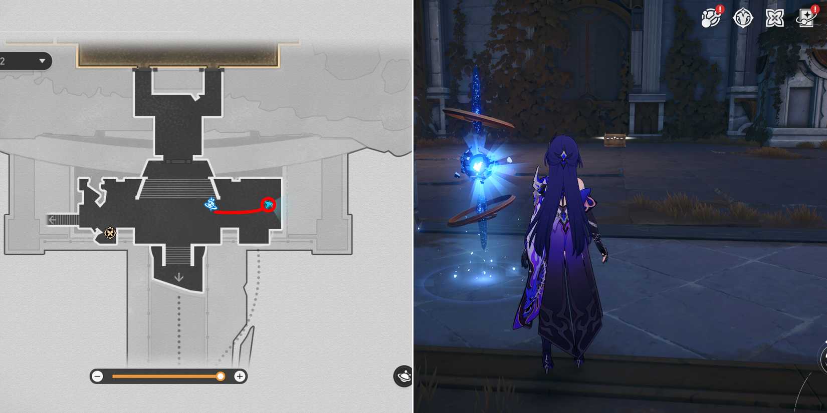 abyss of fate janusopolis treasure chest location 13 in honkai star rail