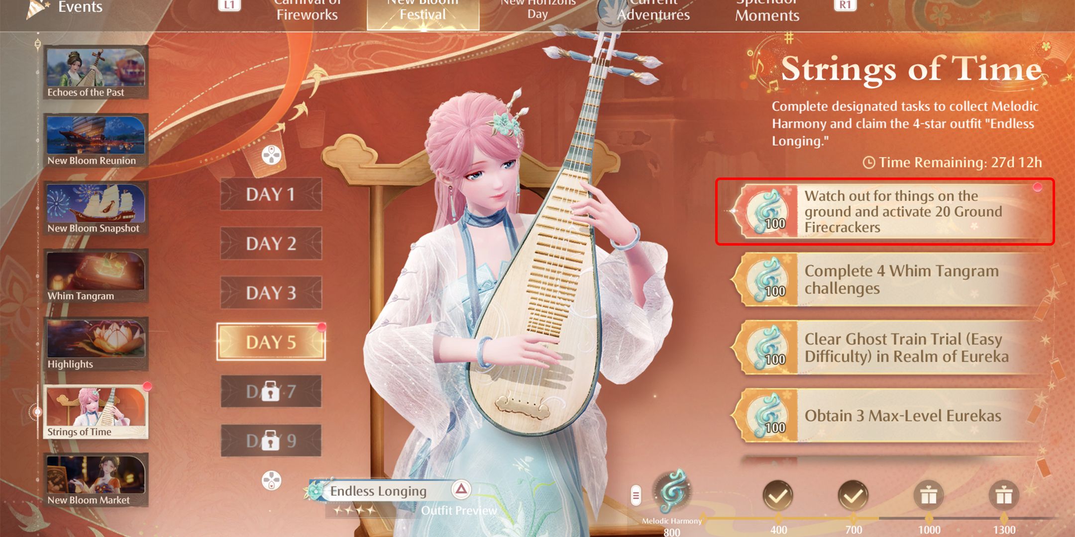 Active 20 galletas de tierra en Infinity Nikki