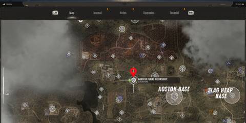 Agricultural Workshop Location Stalker 2