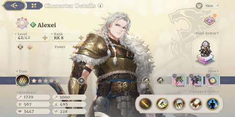 Alexei character description