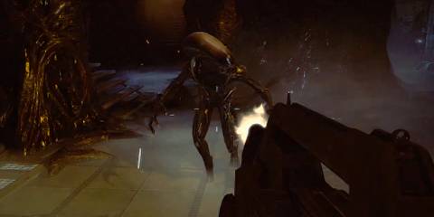 Gameplay screenshot of Aliens: Colonial Marines with the ACM Overhaul Mod