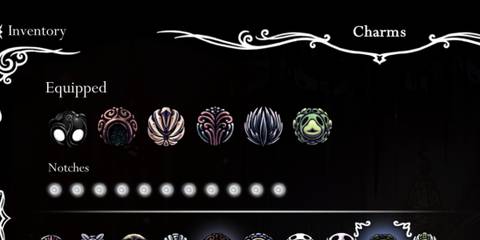Alternative Charms for Absolute Radiance Hollow Knight