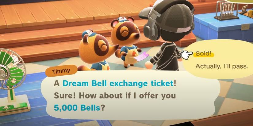 Animal Crossing New Horizons Dream Bell