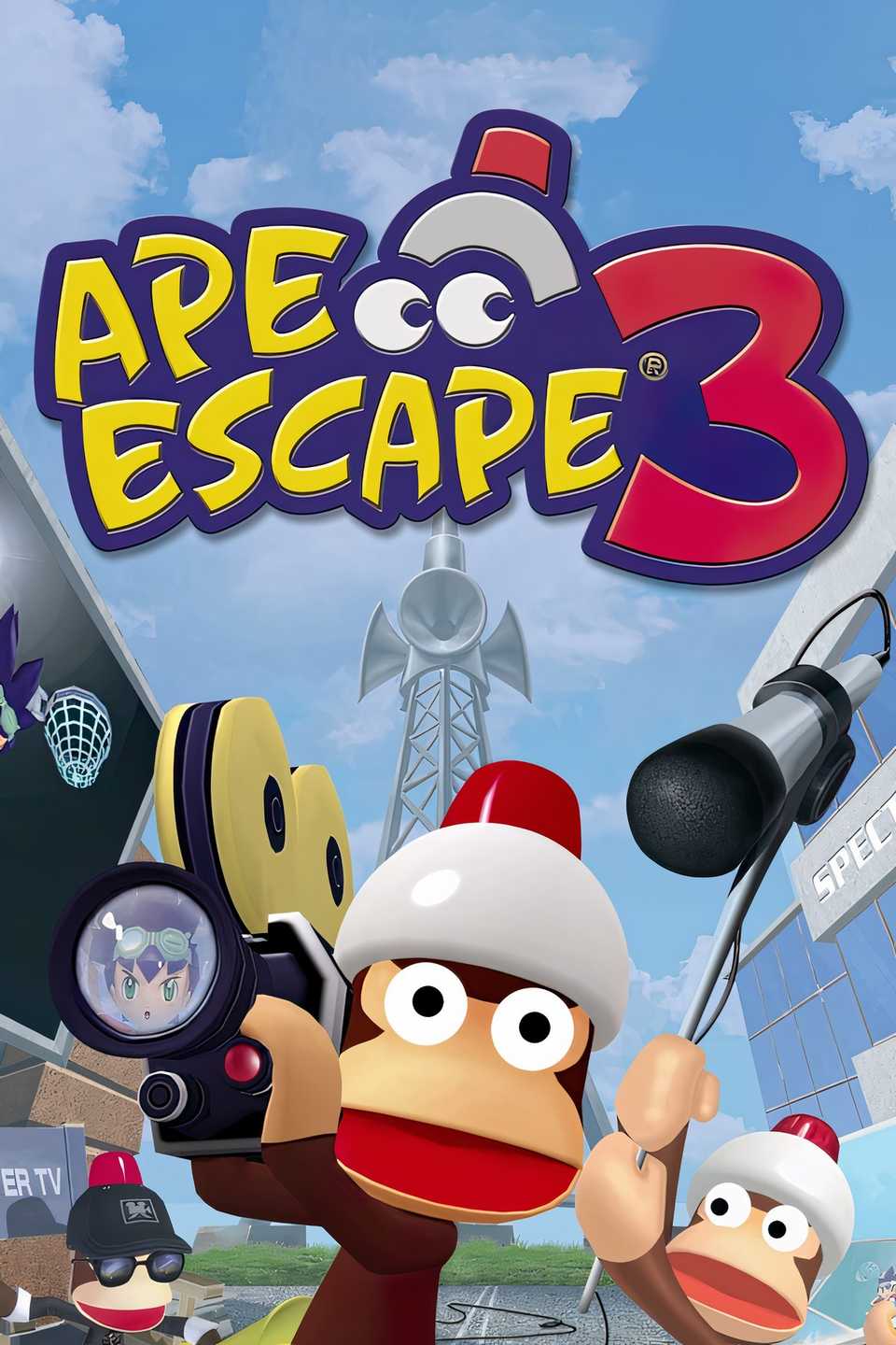 Ape Escape 3 Tag Page Cover Art
