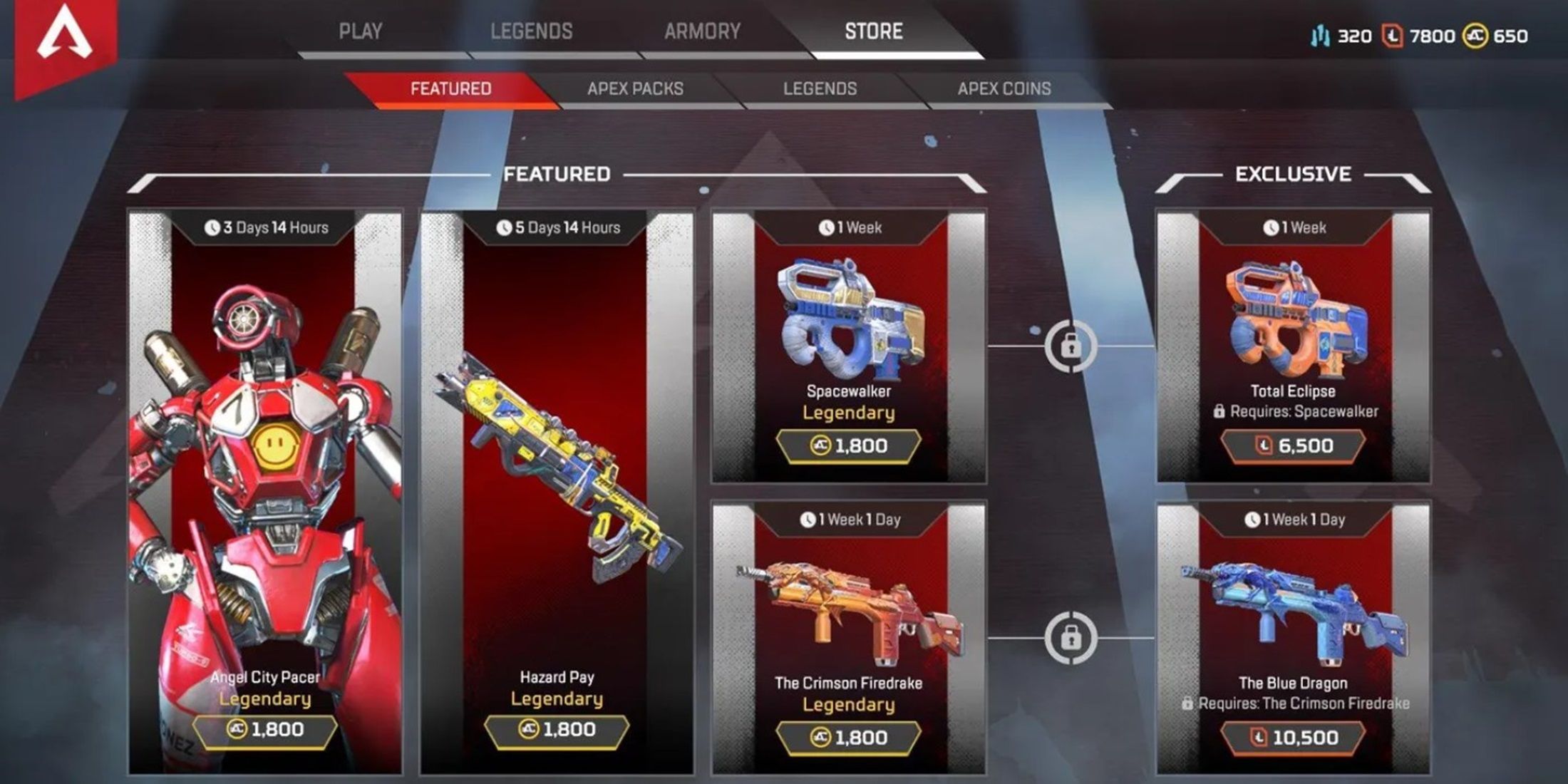 Apex Legend Store