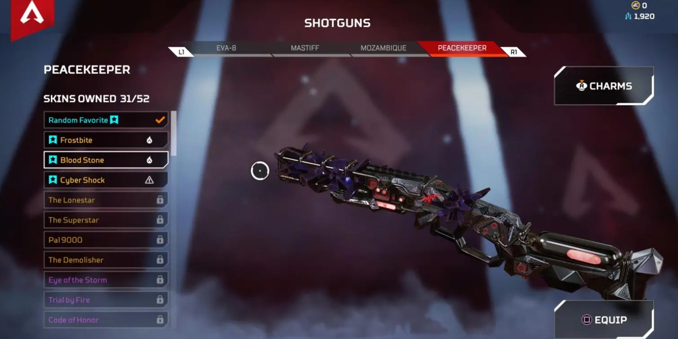 Apex Legends Peacemaker shotgun