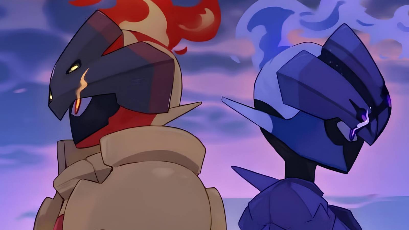 Armarouge and Ceruledge Pokemon Fan Art