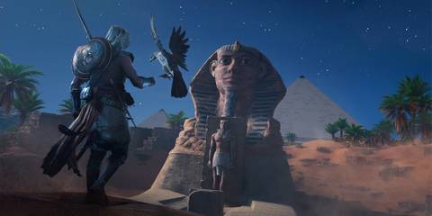 Assassin's Creed Origins Bayek Sphinx