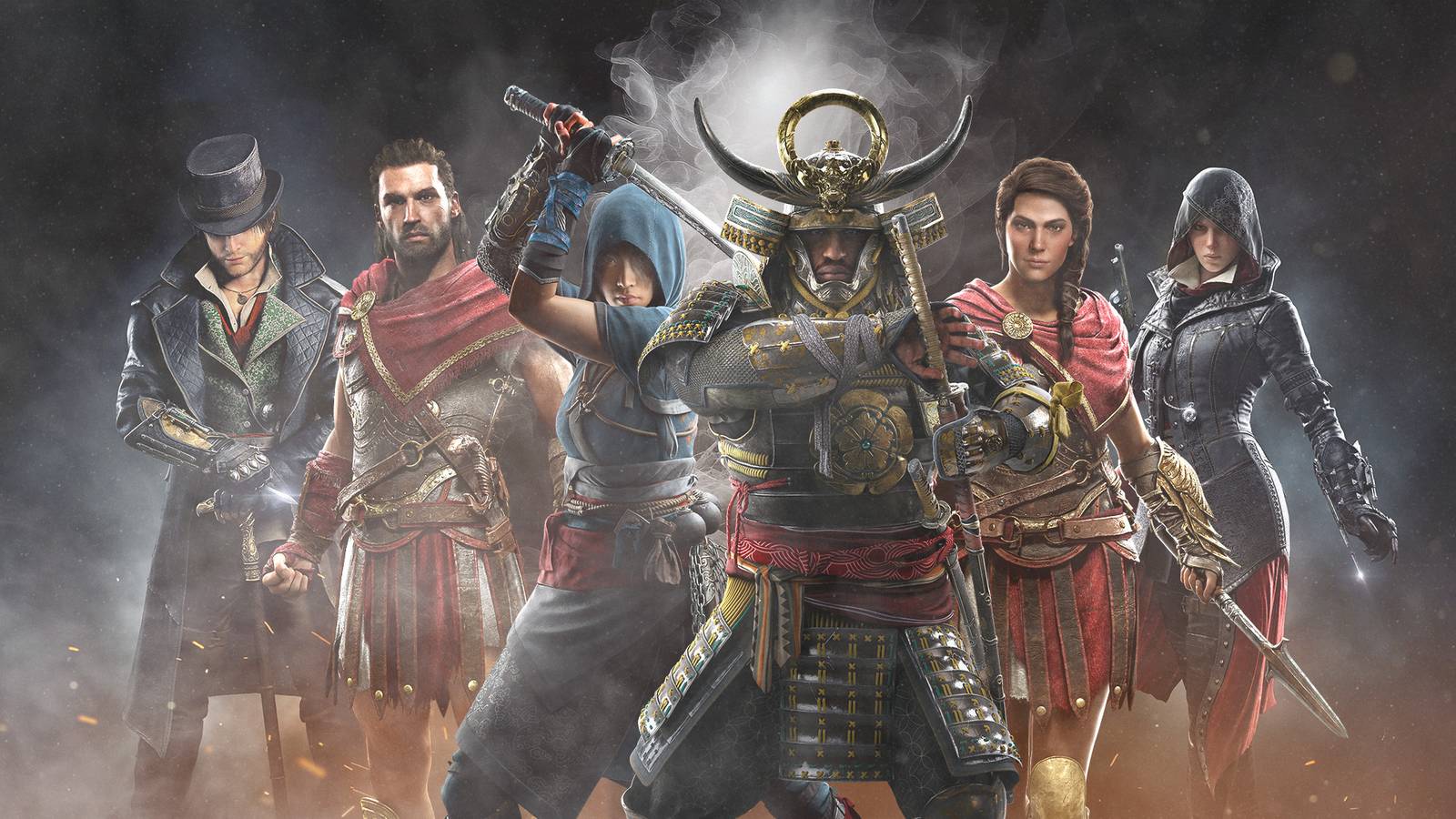 assassins-creed-shadows-odyssey-syndicate-frye-kassandra-alexios-naoe-yasuke-game-rant