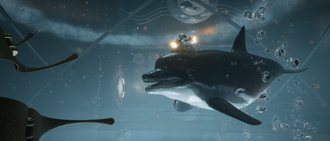 AtomicHeart DLC 3 giant dolphin