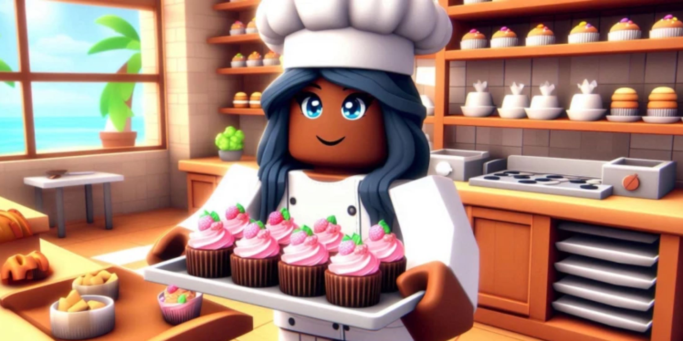 Bakery shop tycoon character