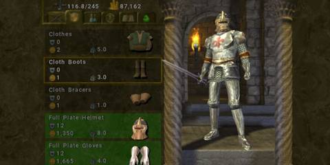 Baldur's Gate Dark Alliance sorting gear