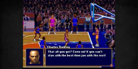 Barkley, Shut Up and Jam Gaiden before basketball was outlawed