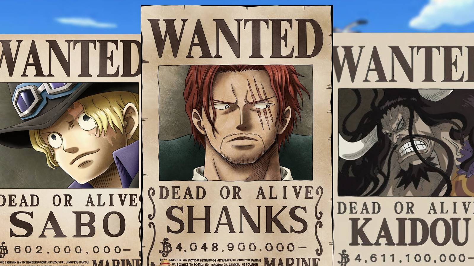 Best Wnated Poster One Piece