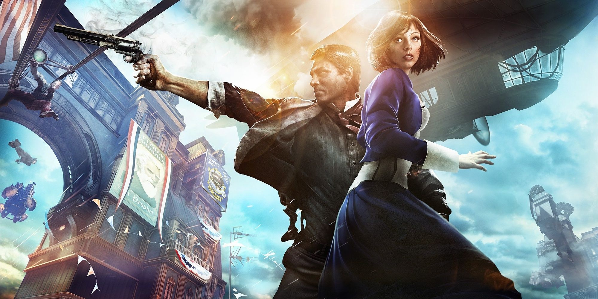 Bioshock Infinite Booker Dewitte Elizabeth