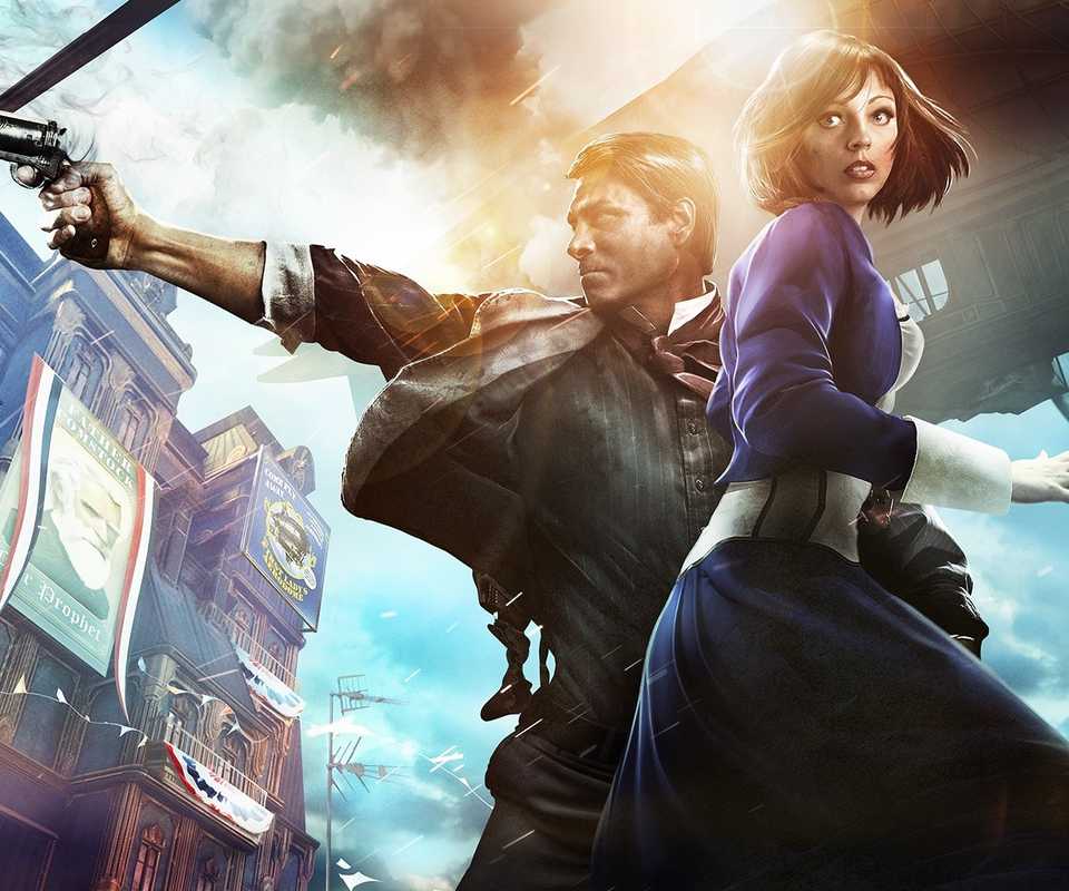 Bioshock Infinite Booker Dewitte Elizabeth