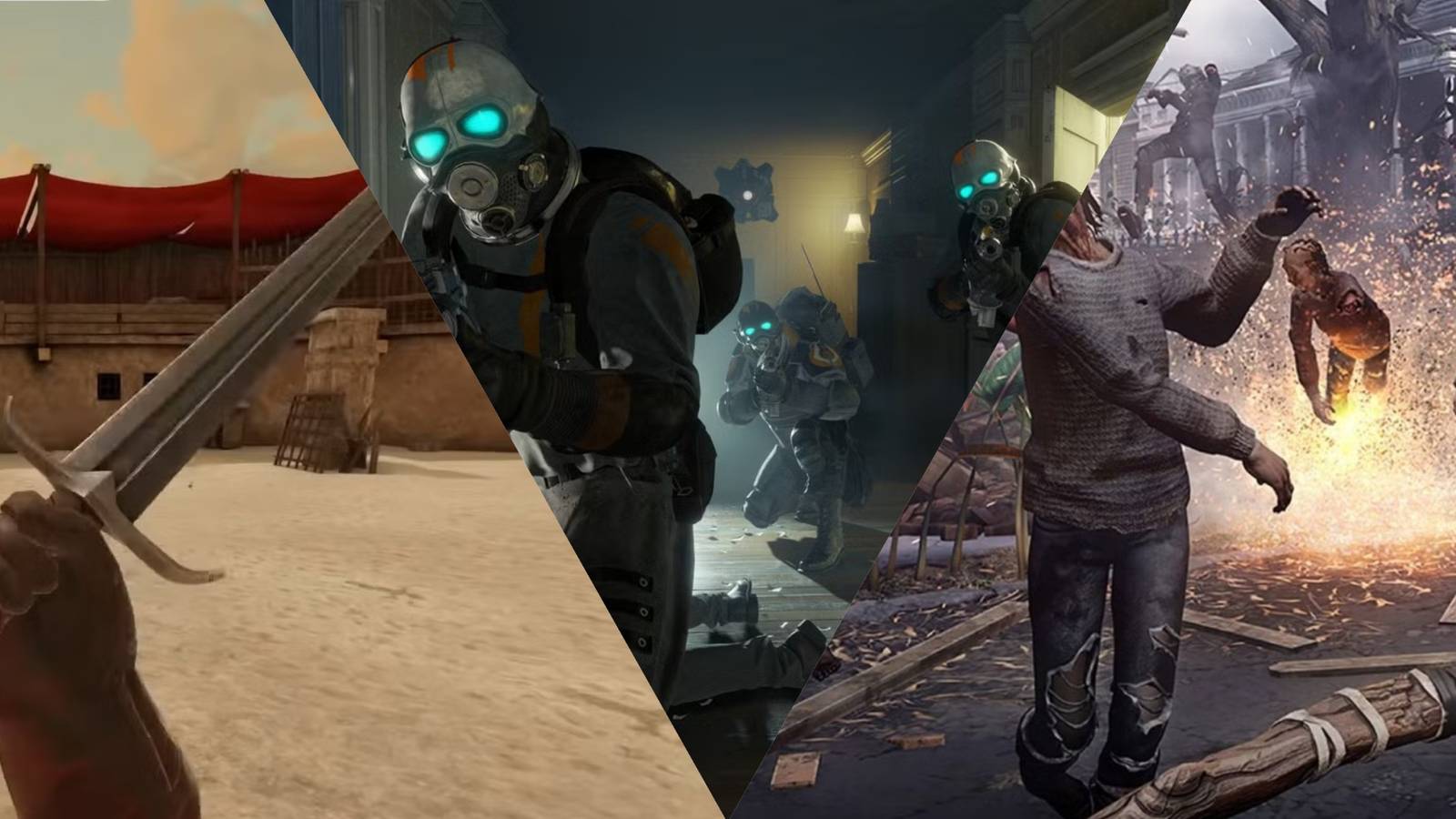 Blade and Sorcery, Half Life Alyx, Saints and Sinners