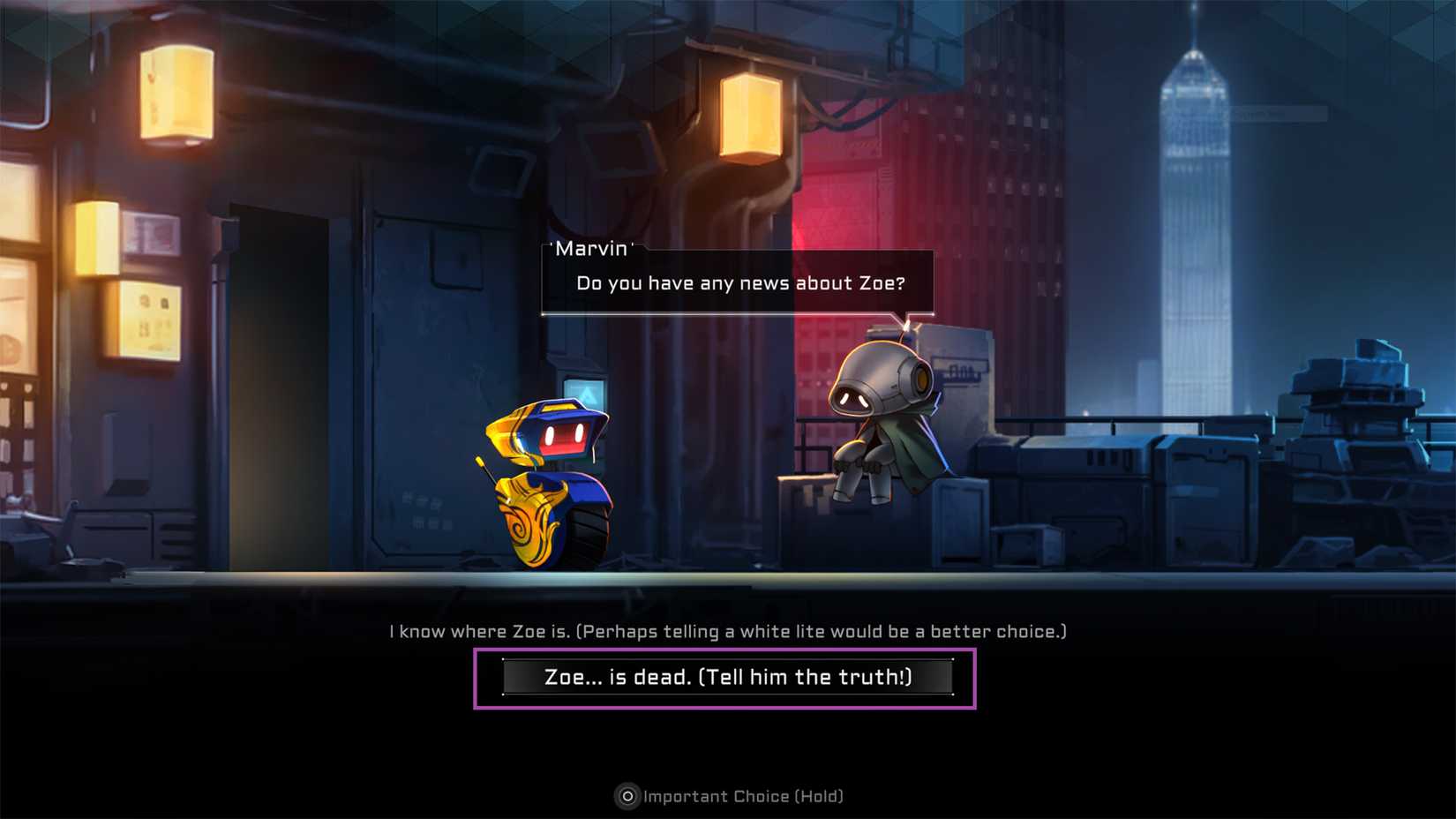 BlazBlue Entropy Effect - Marvin Zoe Choice