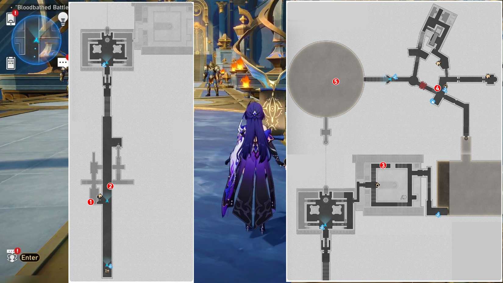 Bloodbathed Battlefront Castrum Kremnos Enlightenments Locations In Honkai Star Rail 1 (1)