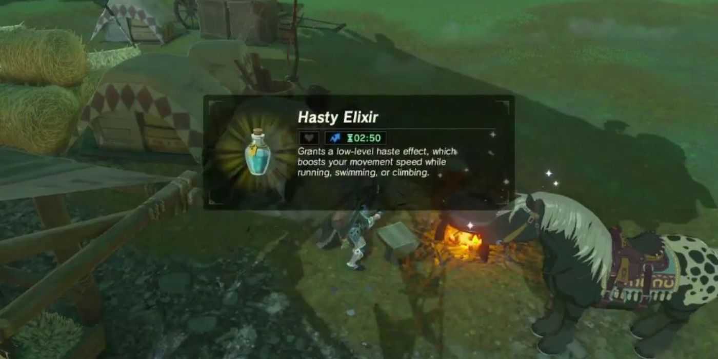 Breath of the Wild Cooking Hasty Elixir