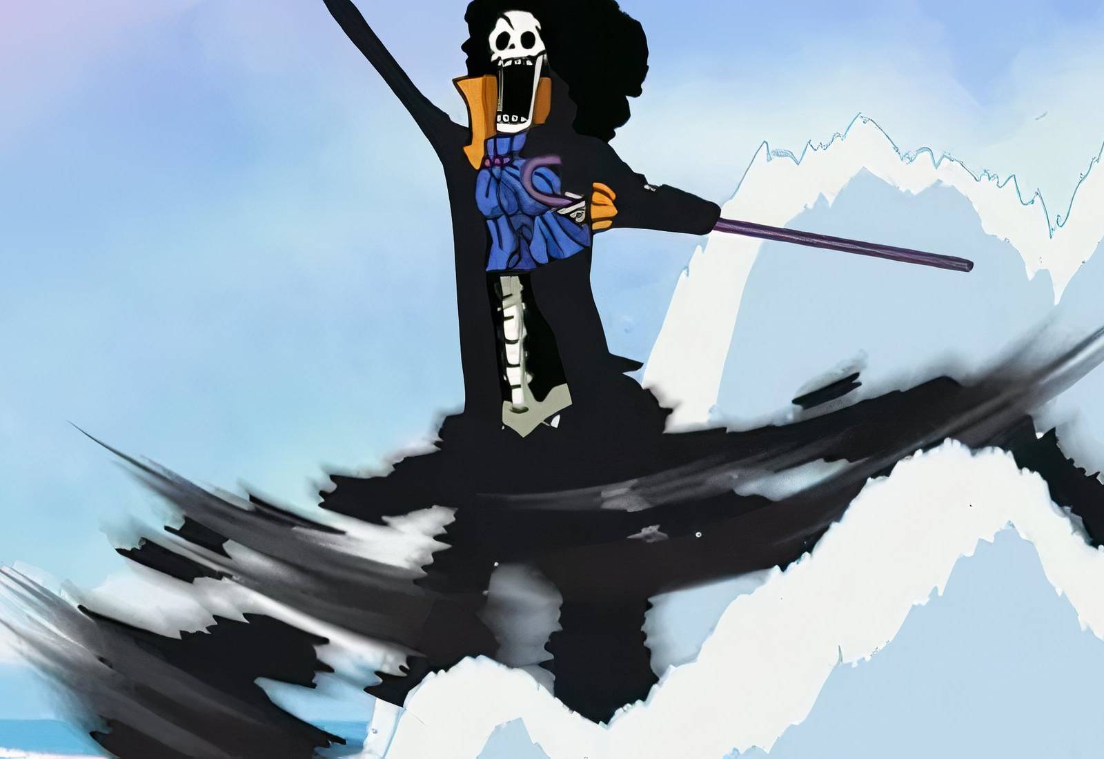 Salto De Tiempo De One Piece Brook Brook One Piece Folge 788 | One