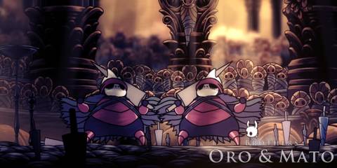 Brothers Oro and Mato Hollow Knight