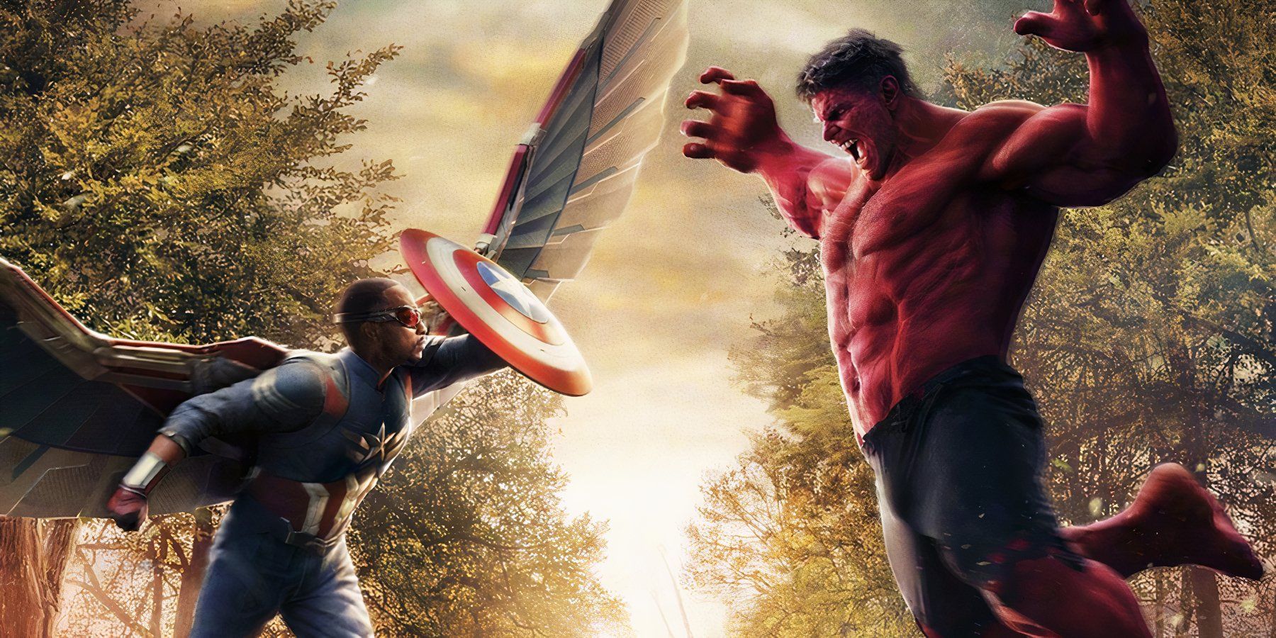 Captain America Brave New World Red Hulk Screentime