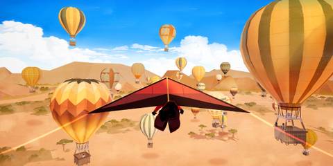 carmen sandiego paraglider