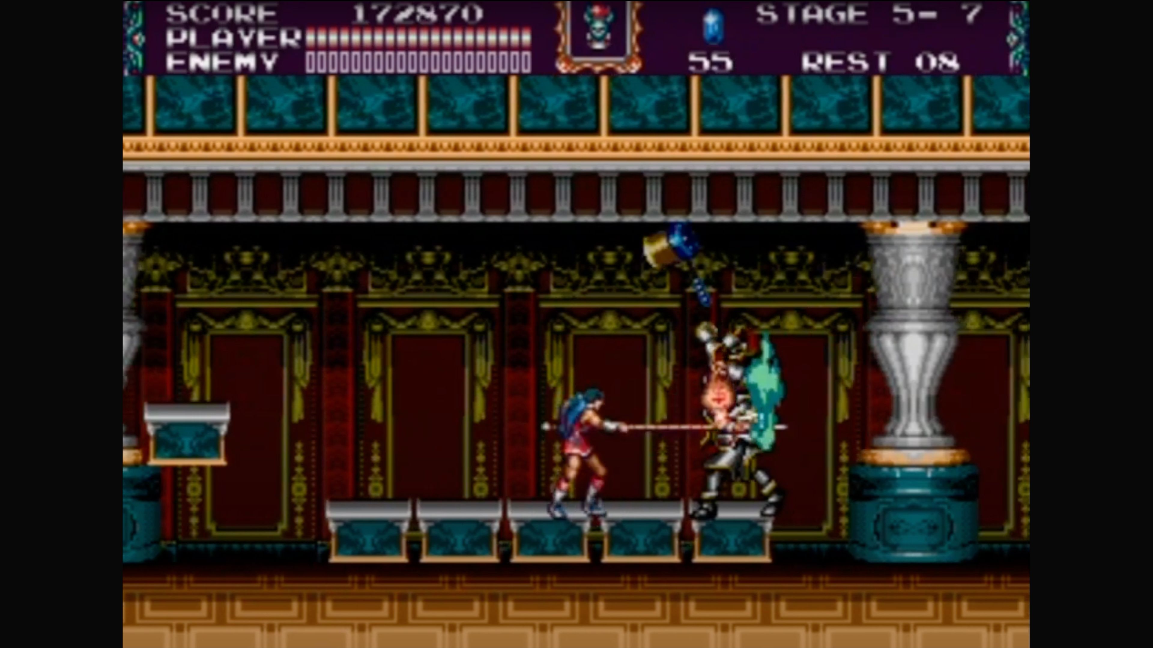 Castlevania Bloodlines In Game Screenshot 4