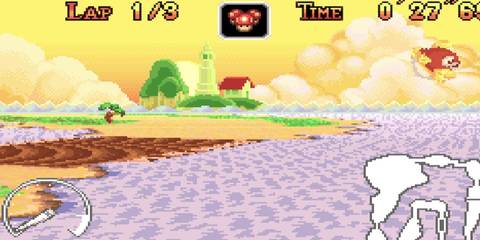 cheep cheep island from mario kart: super circuit