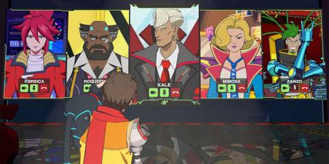 Chai meets all the game's bosses.