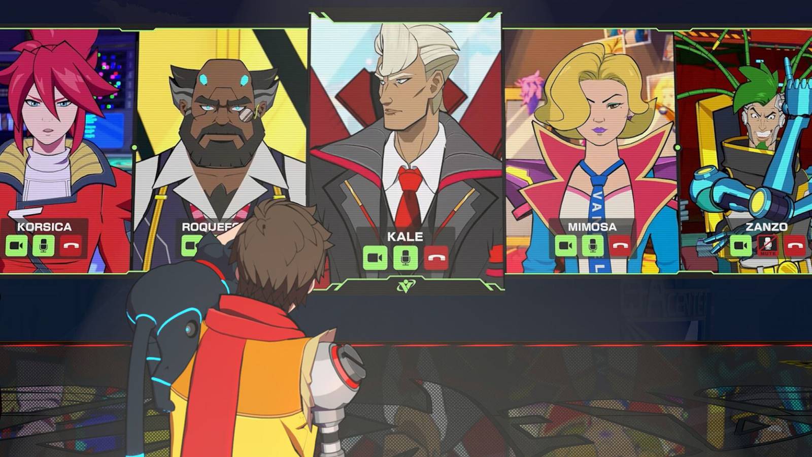 Chai meets all the game's bosses.