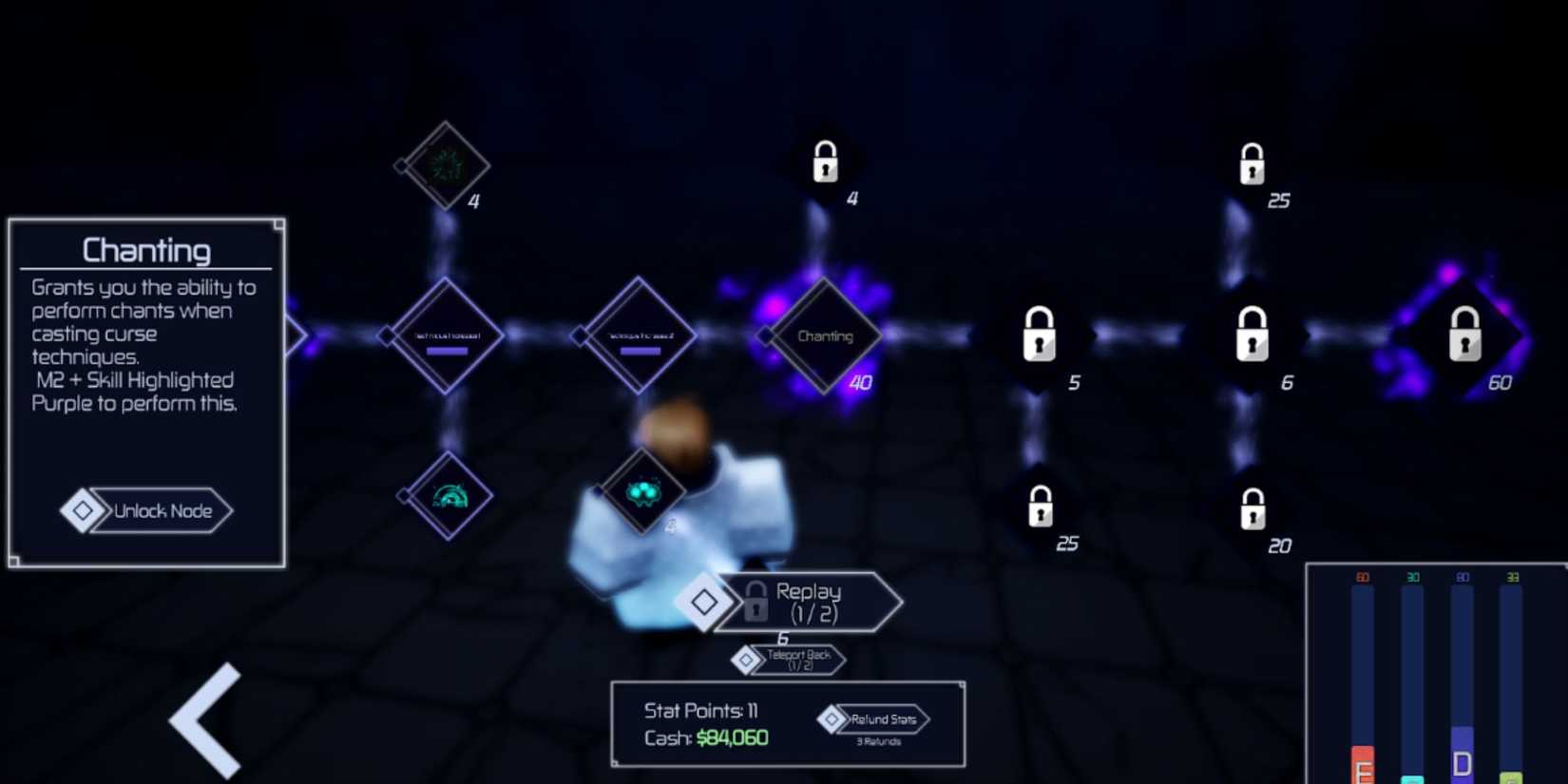 Chanting in Jujutsu Infinite