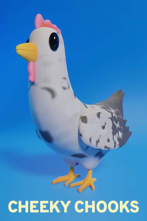 Cheeky Chooks Tag Page Cover Art