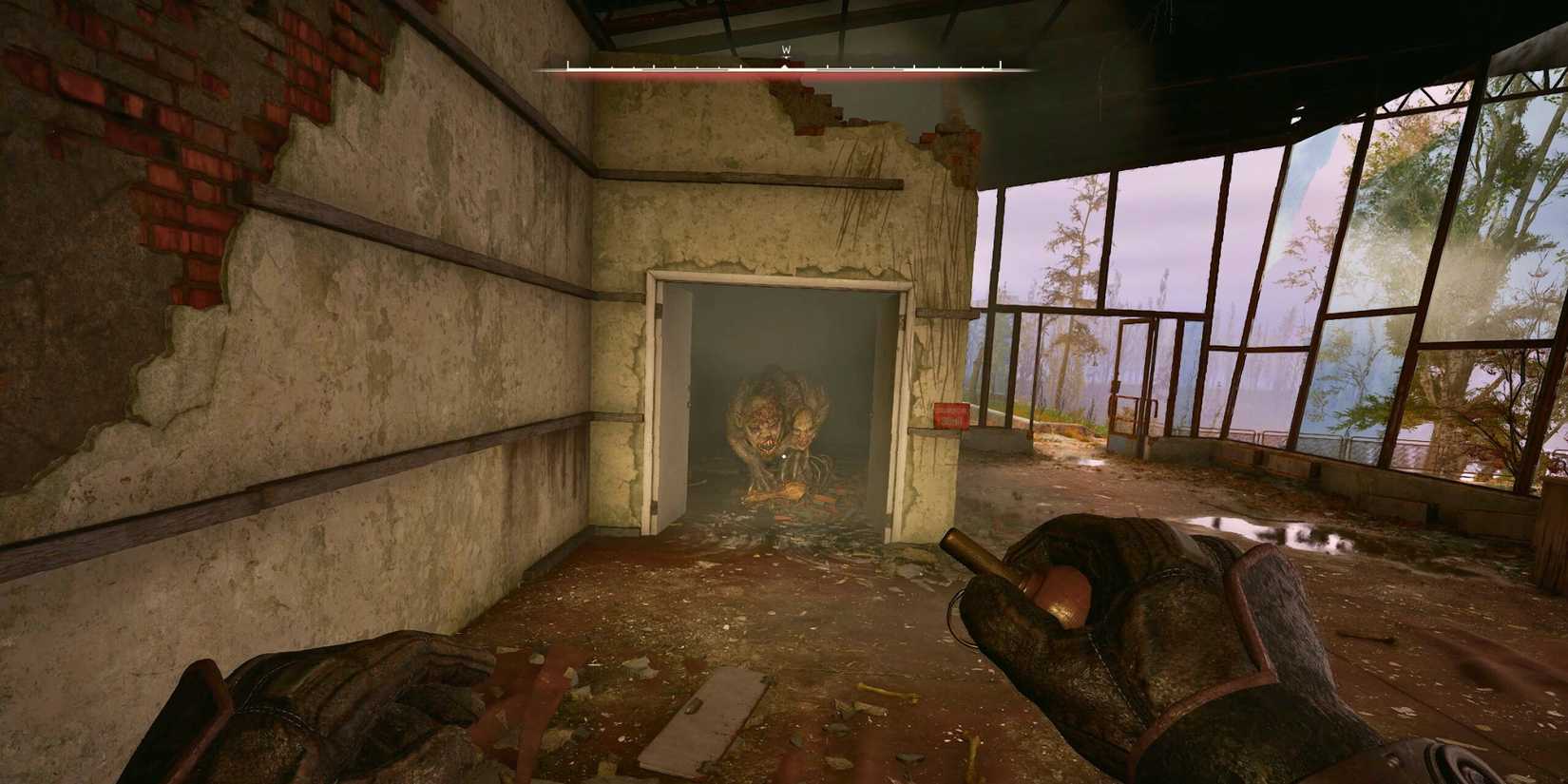 Chimera Emerges from behind the River Port Door Stalker 2-1