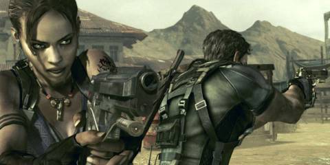 Chris and new Partner Resident Evil 5