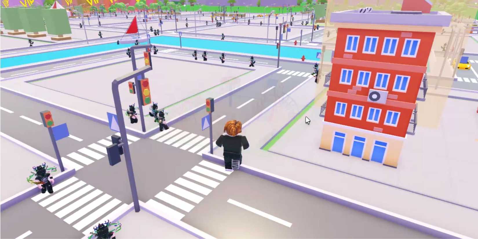 City GO player in the town